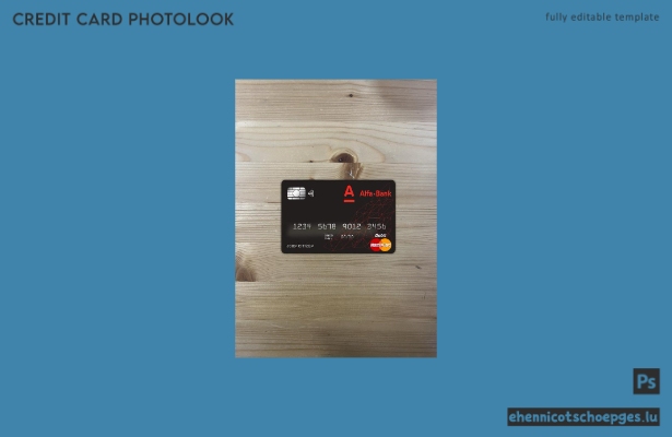Belarus Alfa Bank Mastercard Fotoansicht Beispielvorschau